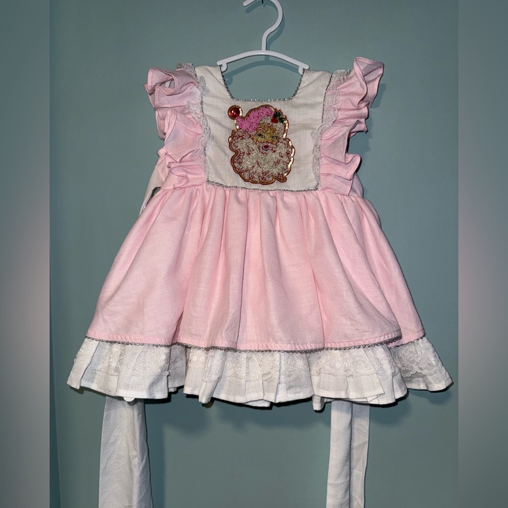 Oh Shana beaded Santa dress